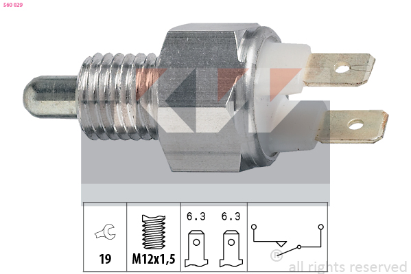 KW Tolatólampa kapcsoló 560029_KW